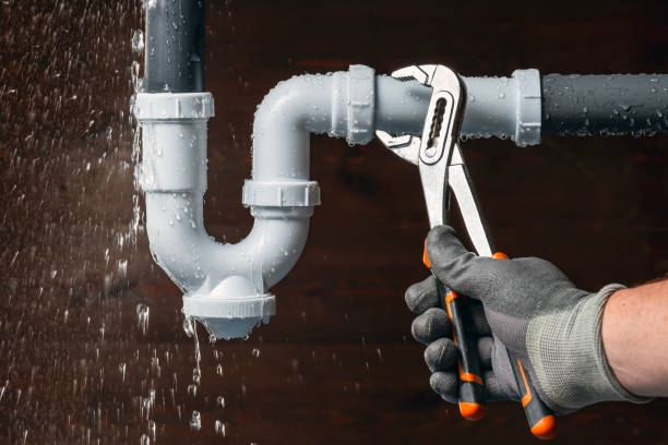 Professional Drain Cleaning technician working in Mashpee, MA